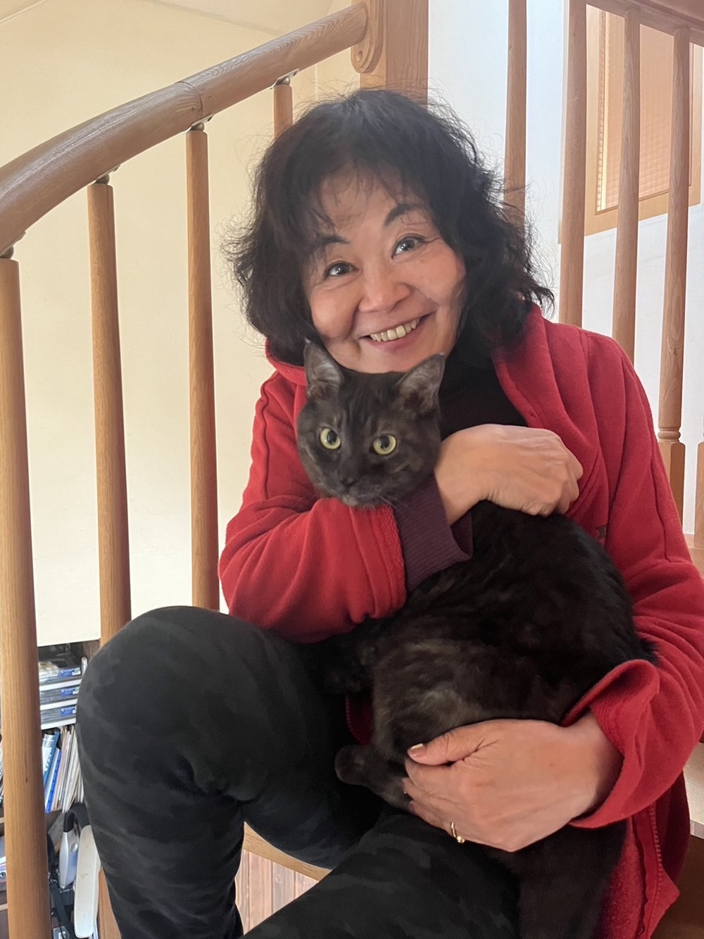 アトリエの亜希子ちゃん