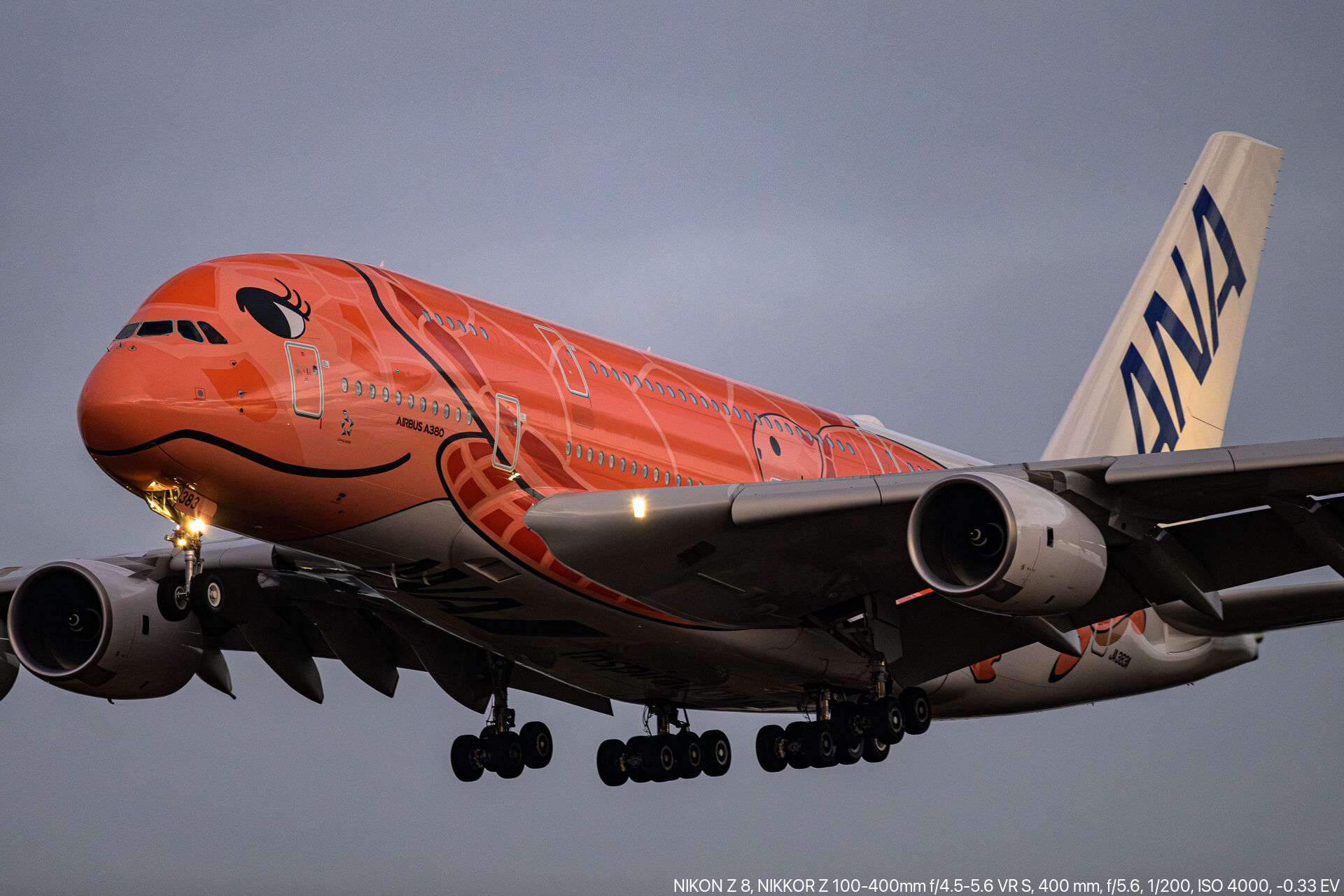 ANA A380 フライング・ホヌ 3号機 成田に3機揃った！ ANAのエアバス