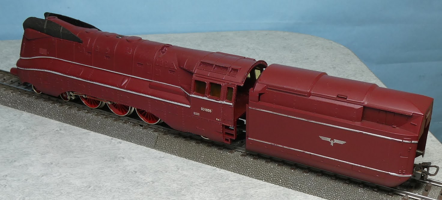 鉄道模型 ドイツ国鉄 DRG 急行旅客用テンダ式蒸気機関車 BR 03 1055