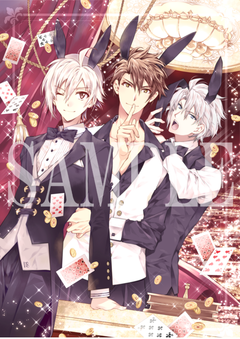 アイドリッシュセブン LaLa DX 2018年1月号付録ポスター LaLaDX1月号付録