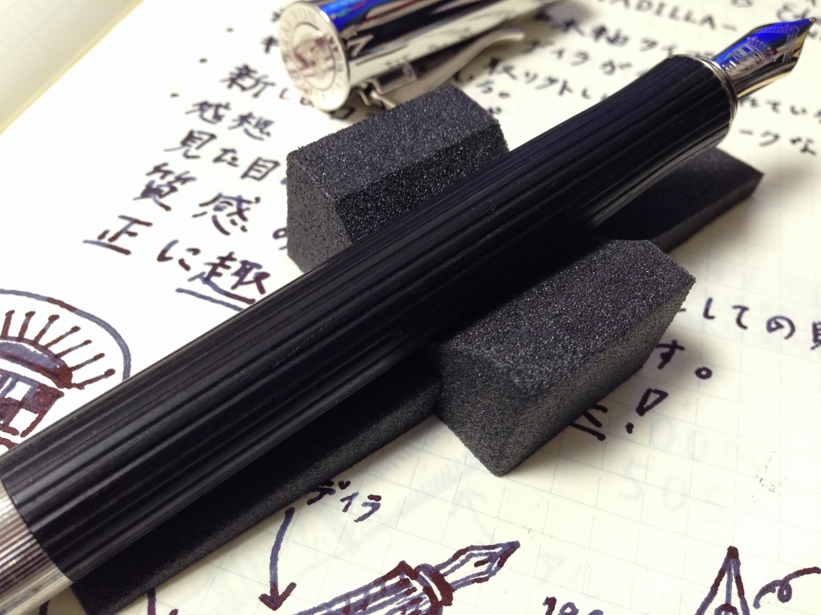 ◇ファーバーカステル イントゥイションボールペン プラチノ黒