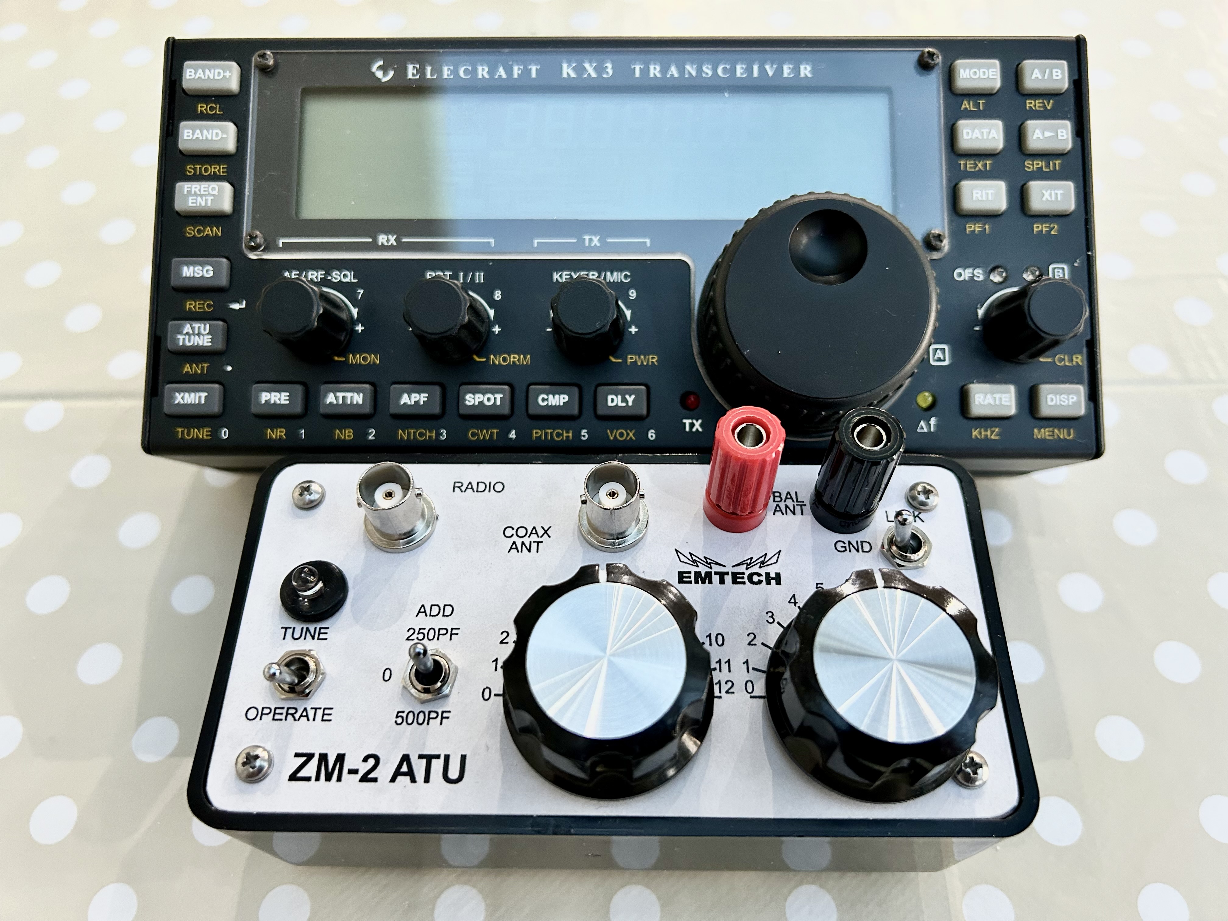 n*1様 QRP用 antチューナー ZM-2 ATU・ 中古（完成品を個人輸入 n*1様