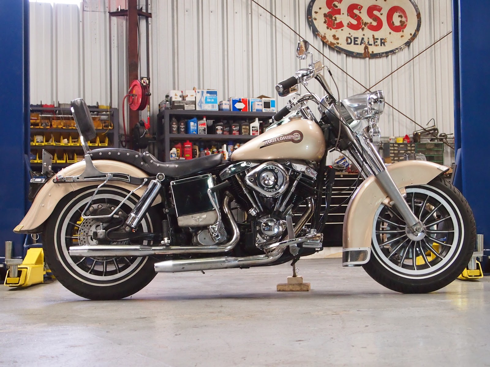 ハーレー 1979年 ショベル FLH80 FLH1340 ガソリンタンク 【F】 HD-42