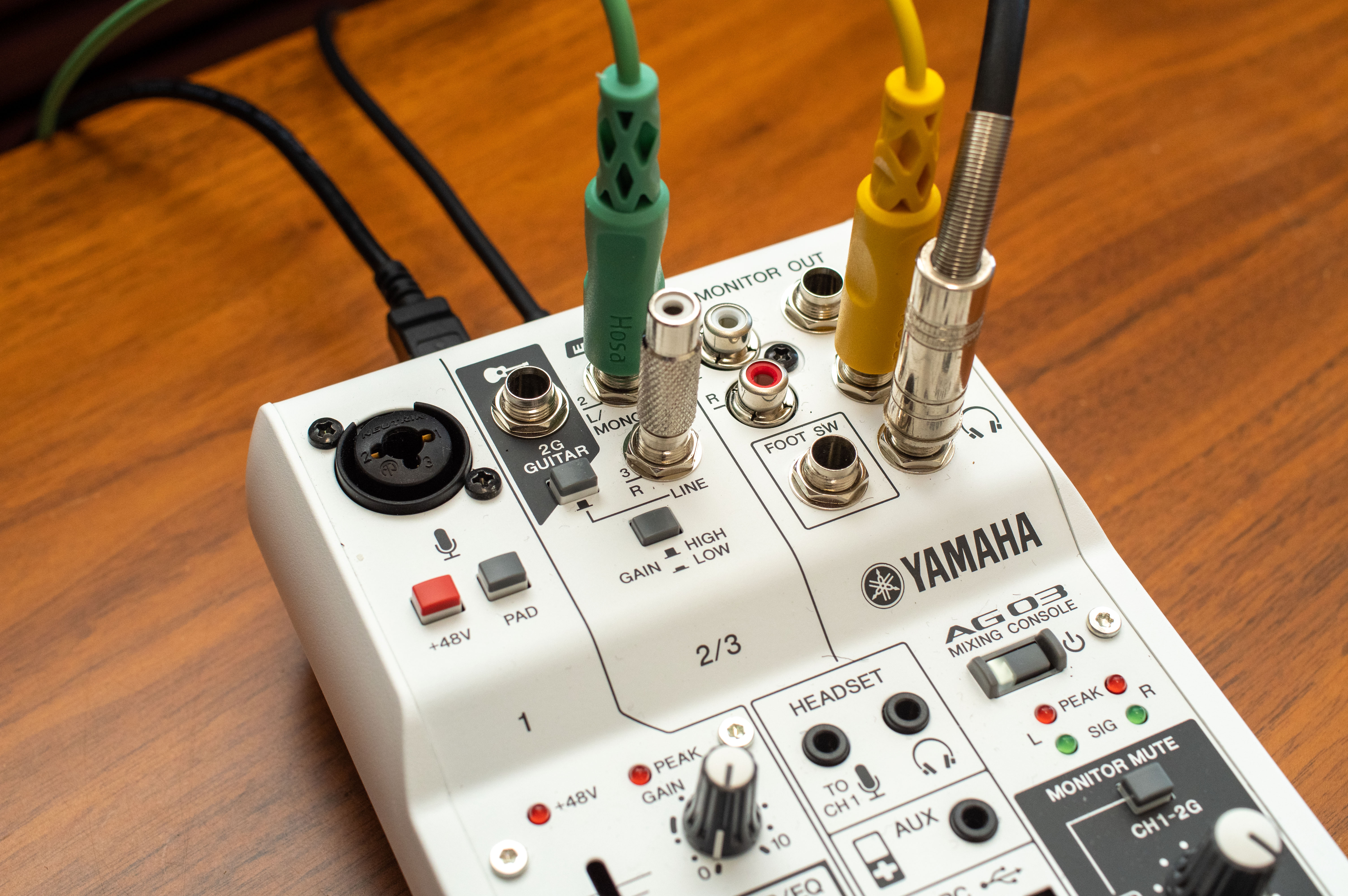 付属品あり】YAMAHA AG03 ミキシングコンソール 配信機材 付属品あり