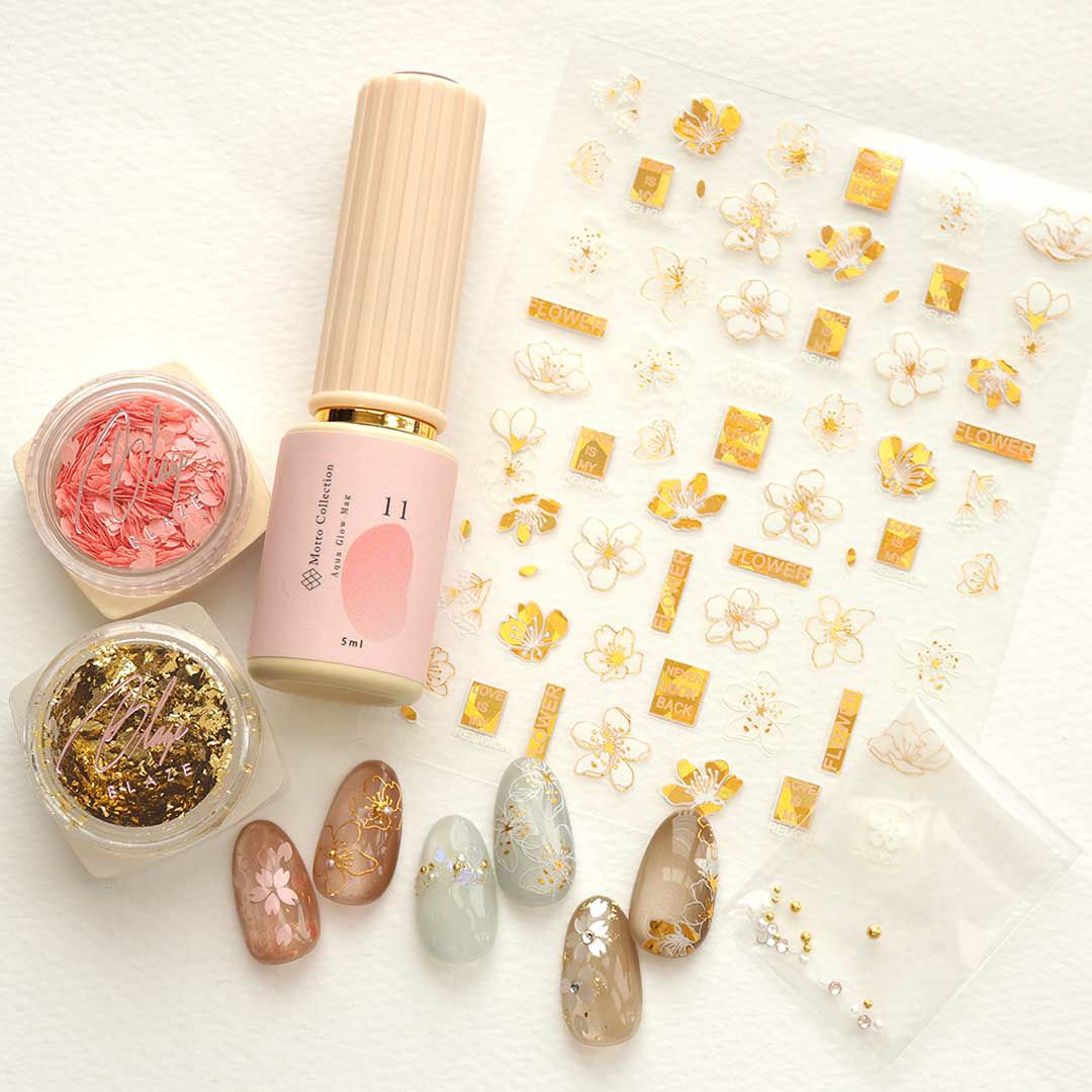 1月28日(水)新発売】桜アソート マグネットジェル＆ホログラム＆シール