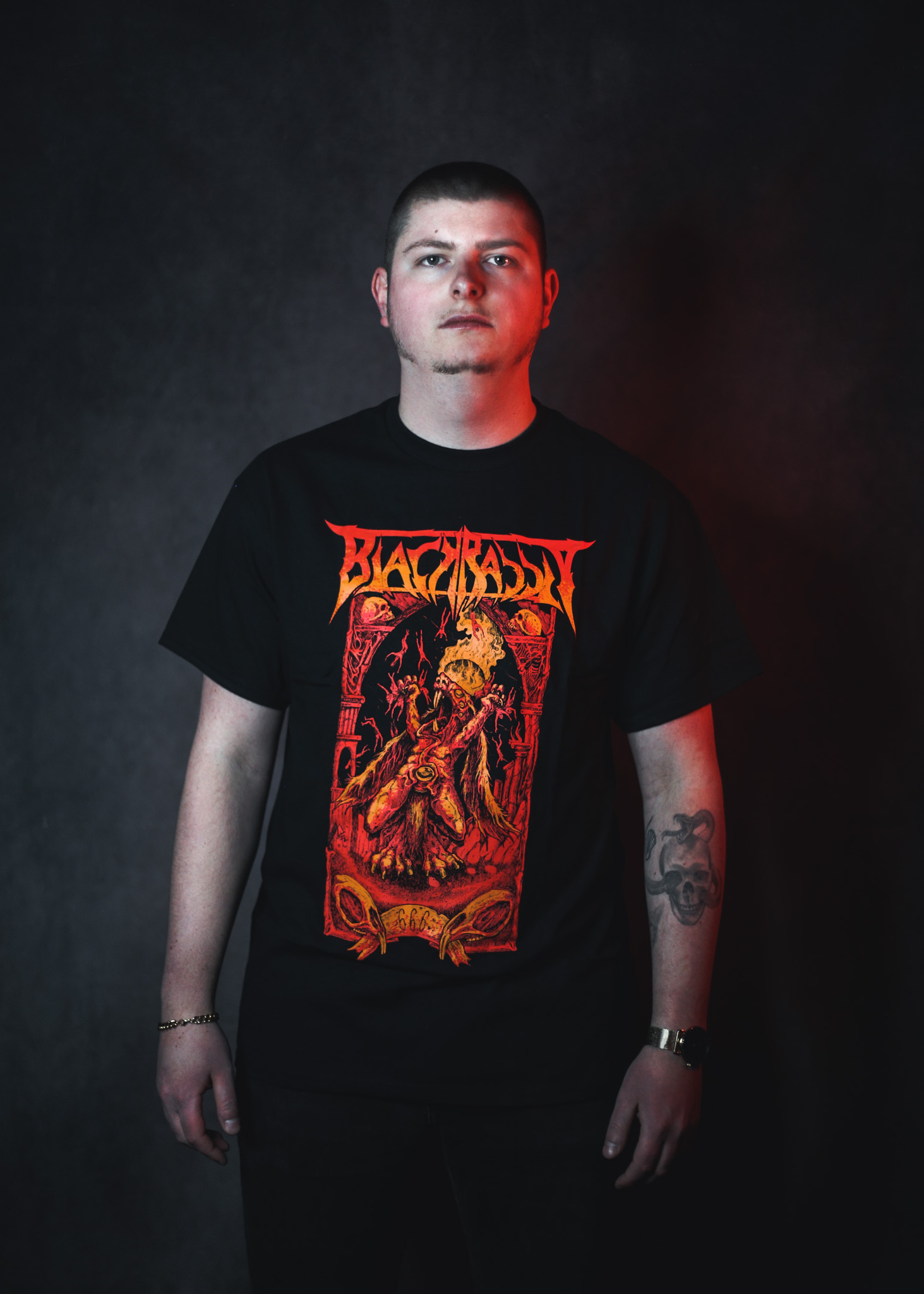 Taken by the Devil T-Shirt – Black Rabbit
