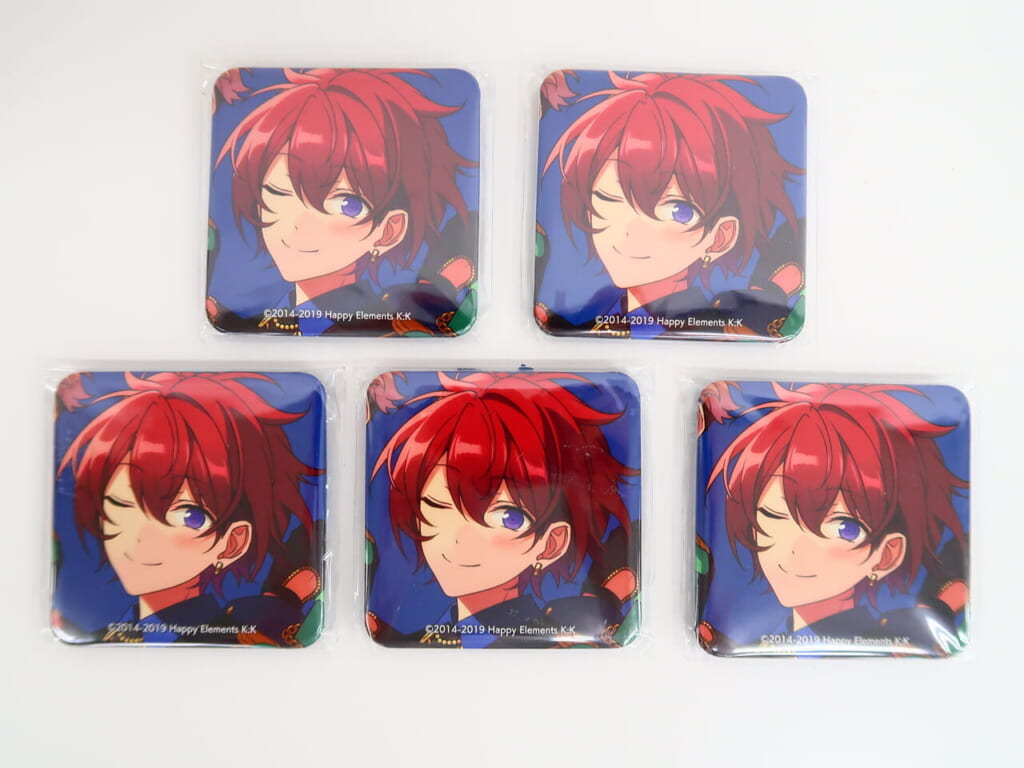 月永レオ TRIP スクエア 缶バッジ 25点 月永レオ TRIP スクエア 缶