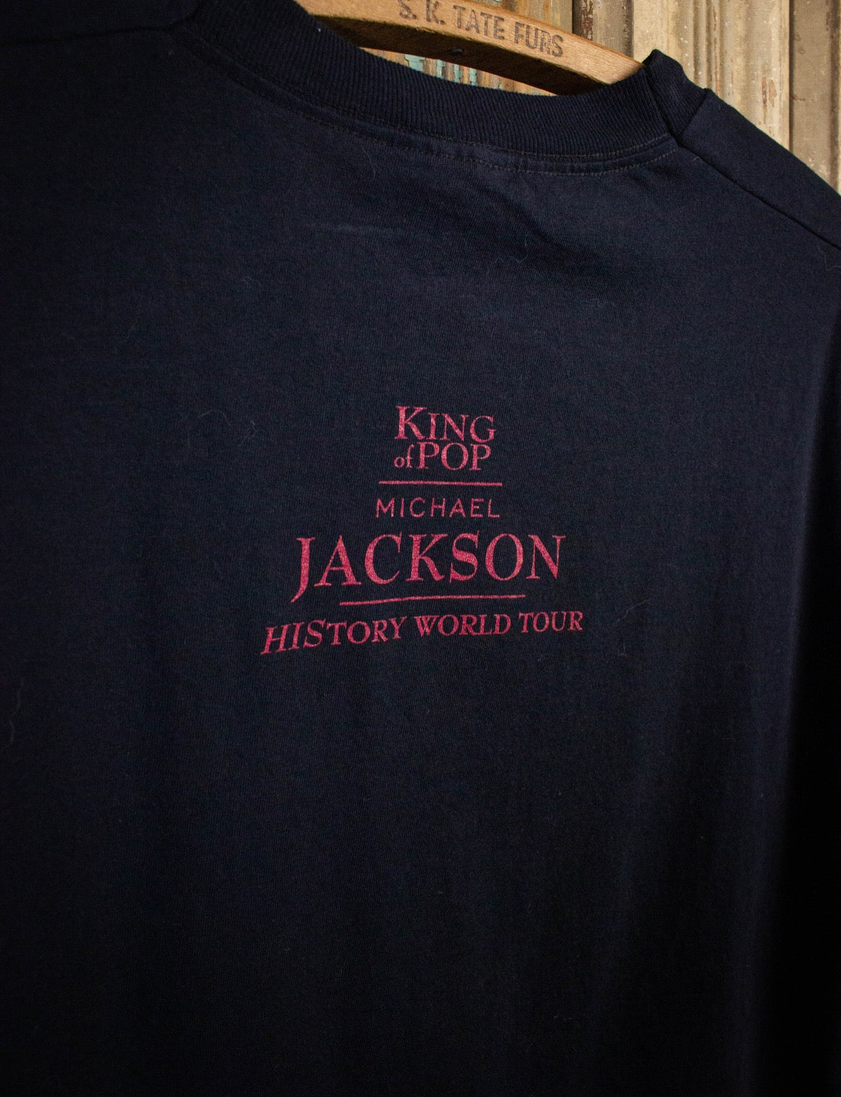 Vintage Michael Jackson King of Pop Concert T Shirt 1996 Black XL