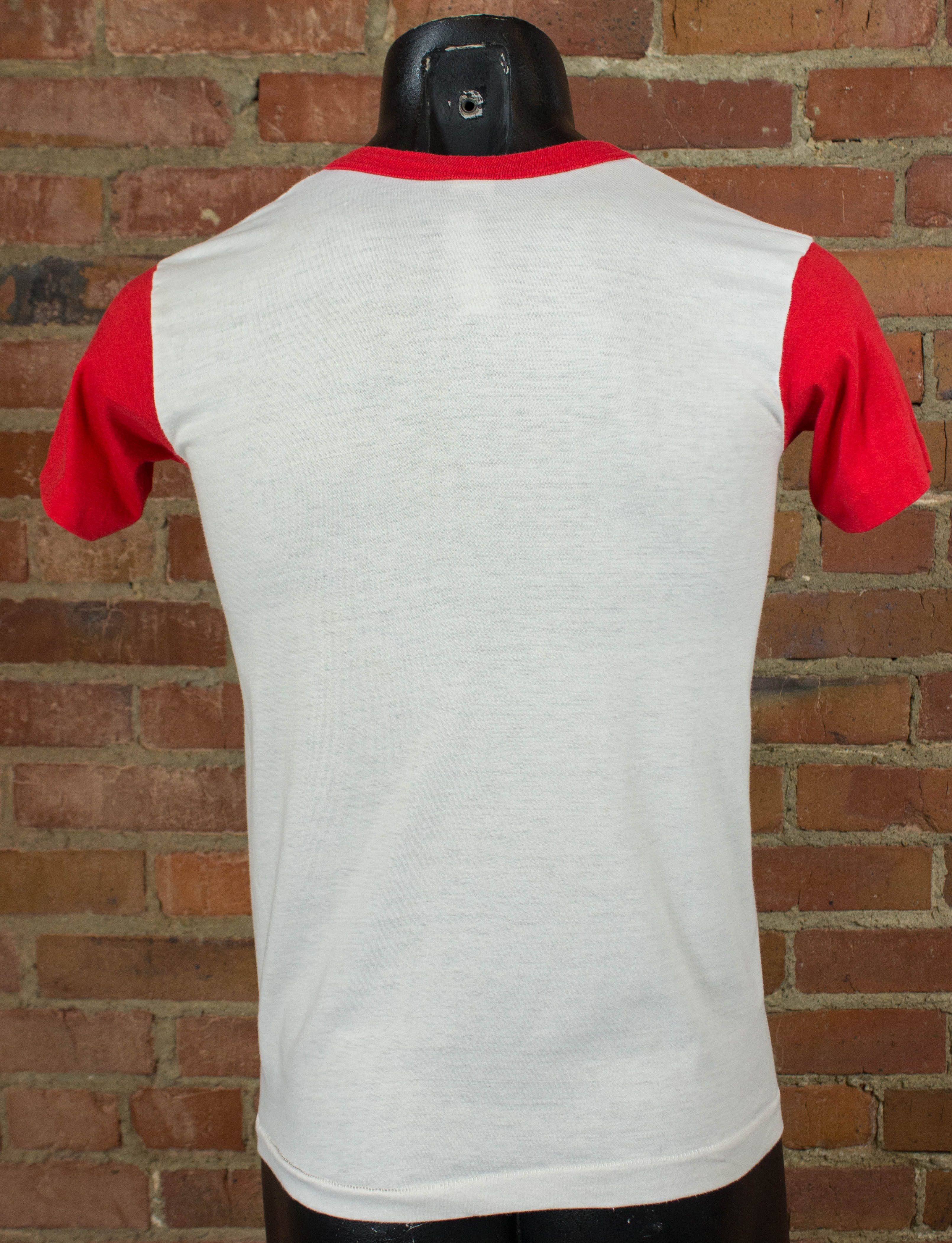 Vintage Eagles Concert T Shirt 1980 The Long Run Tour Red and