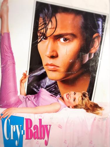 クライベイビー 映画公開宣伝用B2ポスター ジョニー・デップ US版