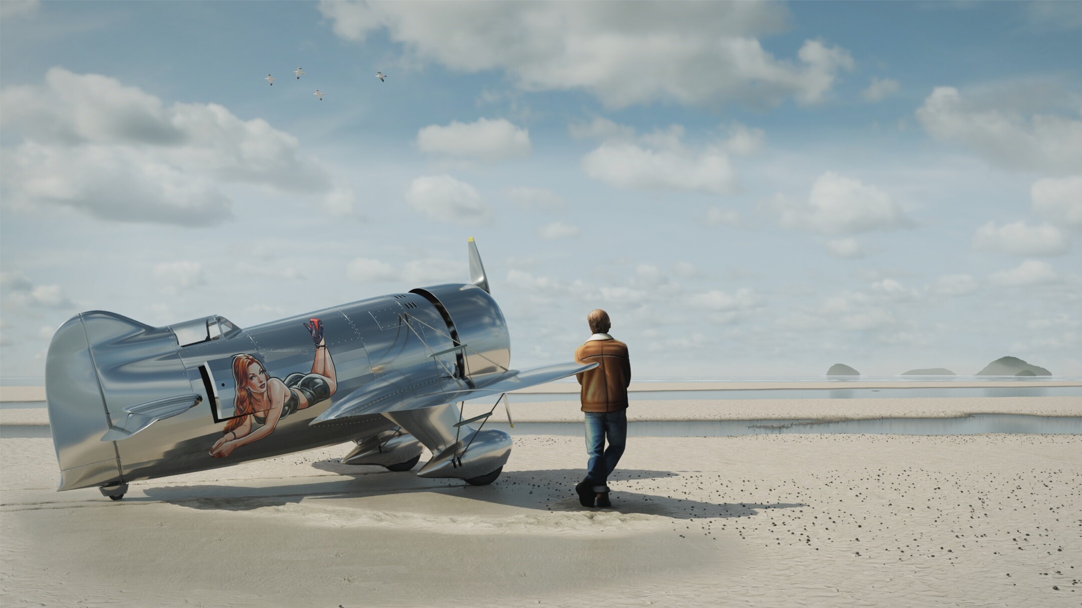 Gee Bee Super Sportster R-1 aircraft - Finished Projects - Blender