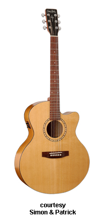 SIMON & PATRICK Vintage Burst 6 Cedar Cutaway (S&P 6 Cedar Cutaway