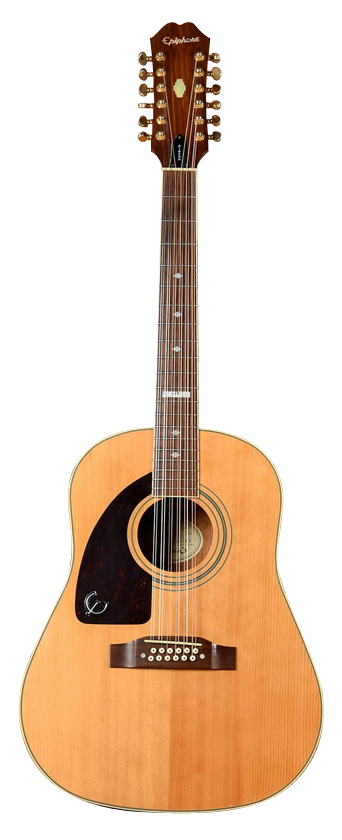 良音/Epiphone AJ-200S/NA 改チューナー付エレアコ ケース付 良音