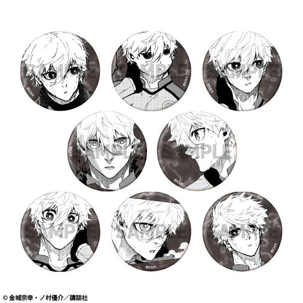 ブルーロック展 アルティメタル缶バッジ 凪 誠士郎 ブルロ展 凪誠士郎