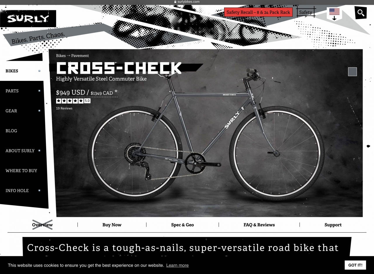 SURLYの自由研究。その二。 - BLUE LUG BLOG | 自転車店 ブルーラグ