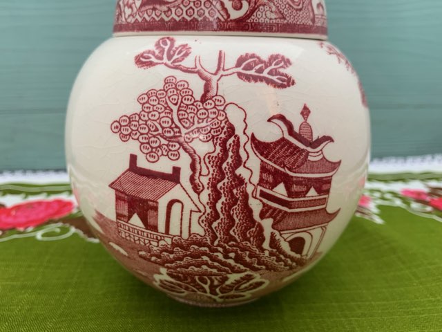 250823-1】MASON'S社 ジンジャーポット イギリス ヴィンテージ 250823