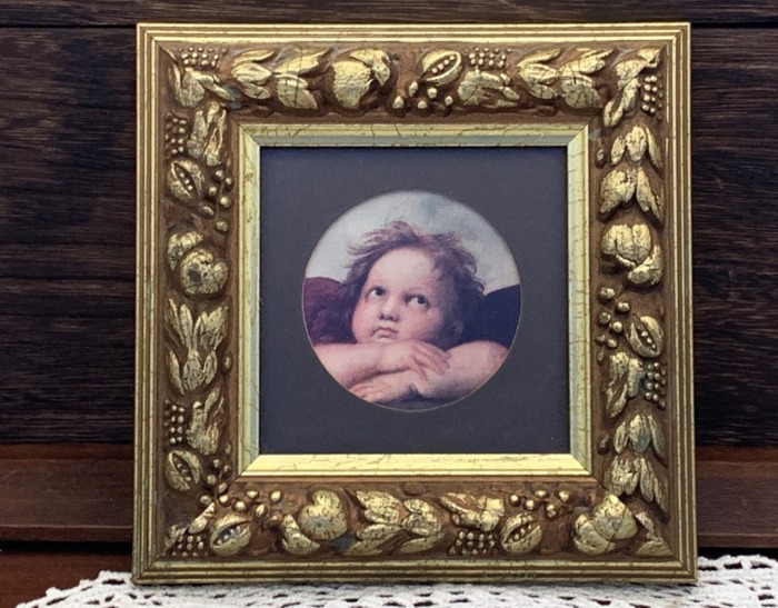 ラファエロ天使プリント