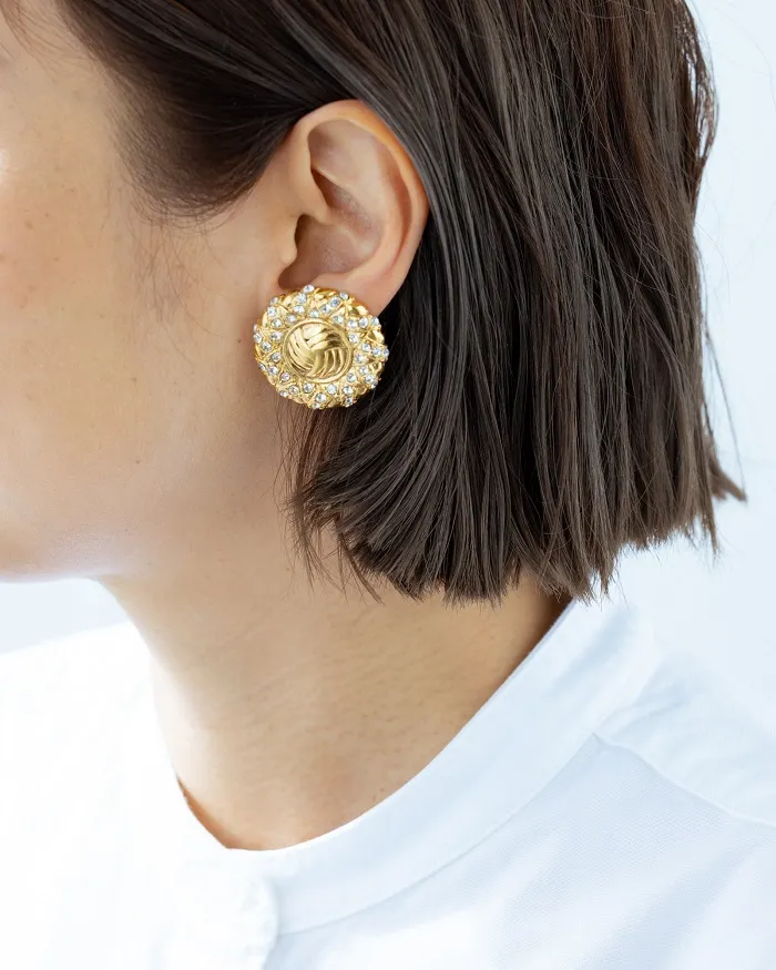 イヴ・サンローラン ヴィンテージ イヤリング