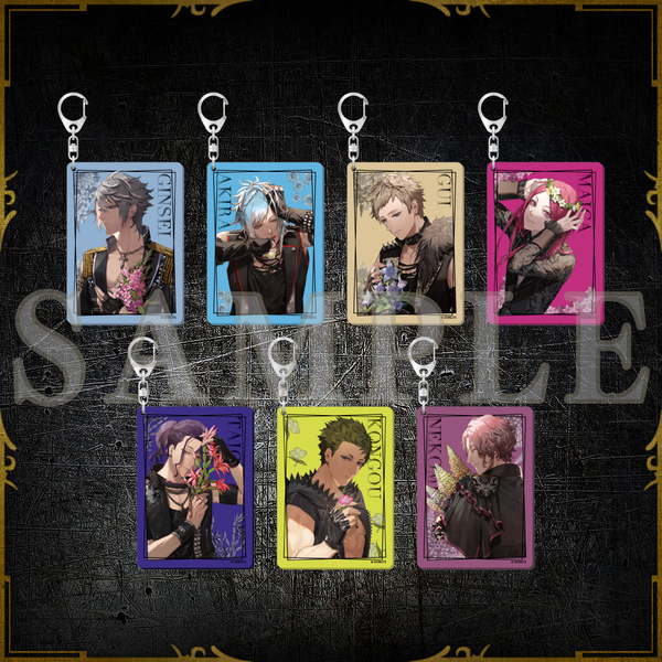 THE KEBABS歌詞第2弾アクリルキーホルダーコンプリートセット