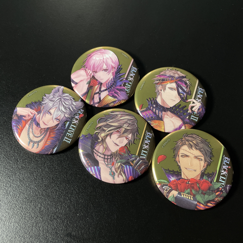 BLACK LIVEⅡ 57mm缶バッジ – ブラックスター -Theater Starless