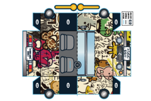 ビーサイドレーベル 南船場店15周年 トートバッグ ビーサイドレーベル