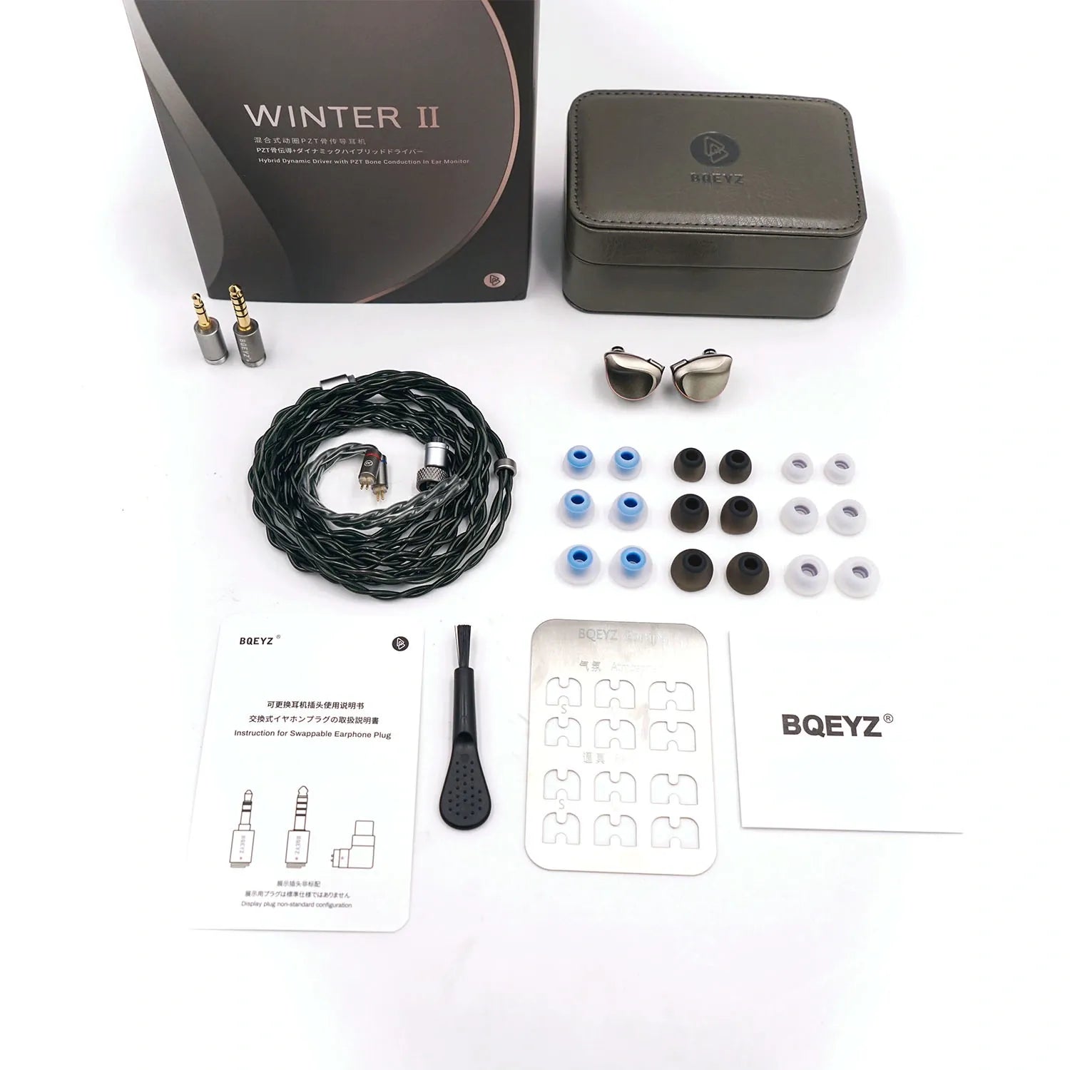 BQEYZ Winter2 IEMs | Winter II Bond Conduction Wired Earphones