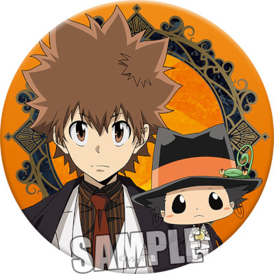 家庭教師ヒットマンREBORN リボーン ジャンプフェスタ 缶バッジ ツナ