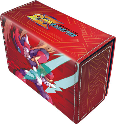 合皮製デッキケースW ロックマン ゼロ3 リバイバル：【公式