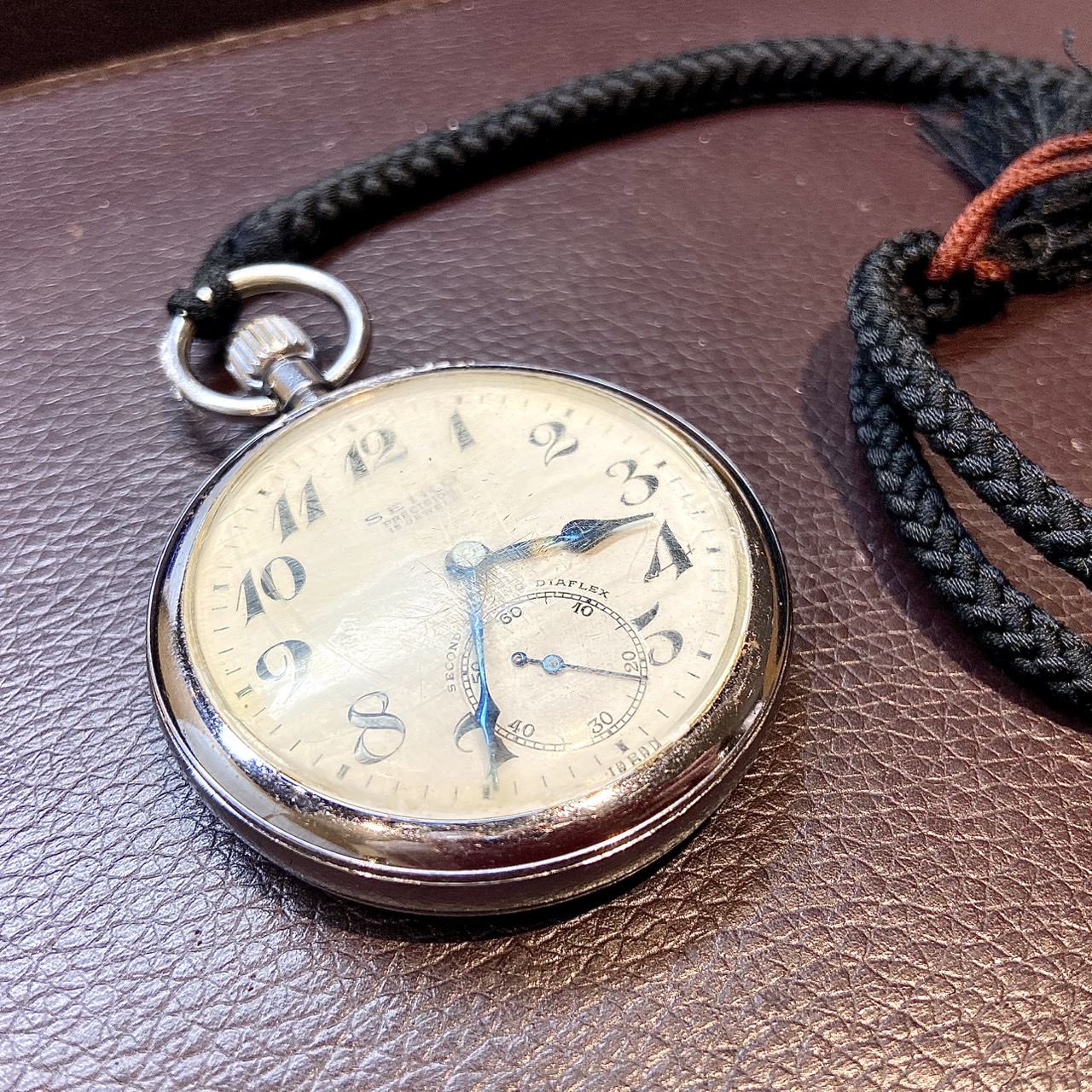 動かなくなってしまったSEIKO(PRECISION 15JEWELS 仙鉄66 31)鉄道時計