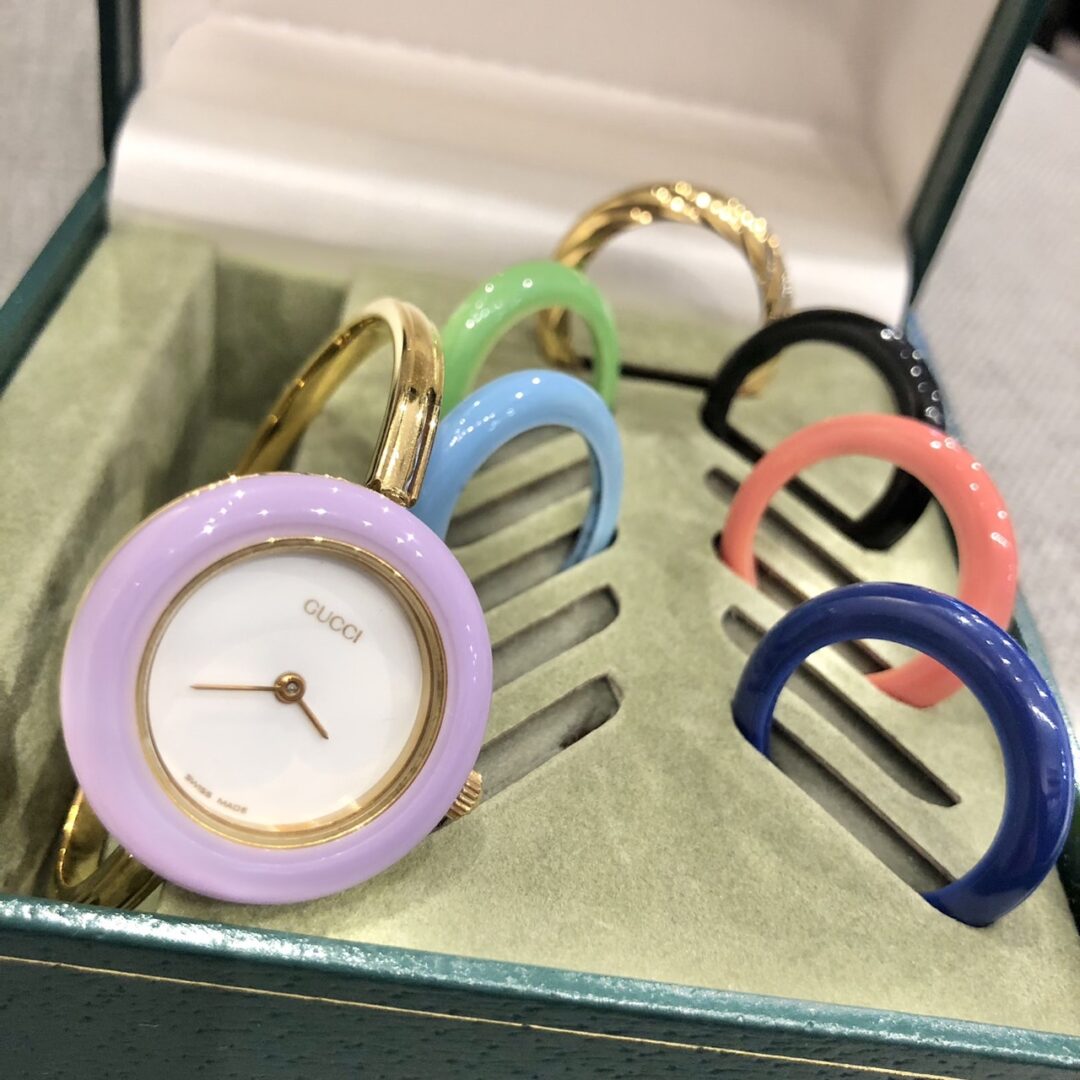 GUCCI ビンテージ腕時計チェンジベゼル