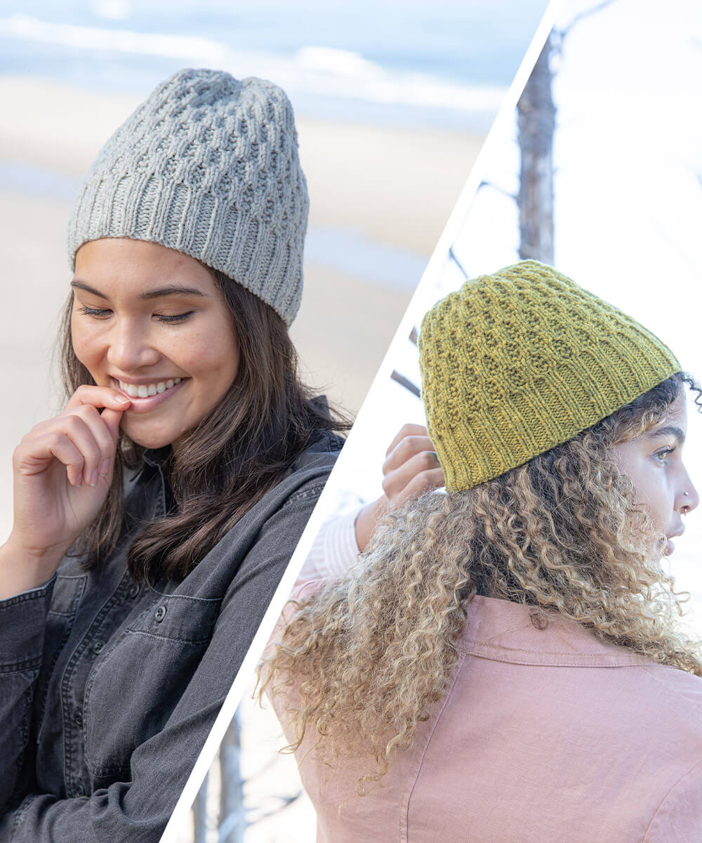 帽子 PERVERZE Knit Cap and Scarf / Gray 帽子 PERVERZE Knit Cap and