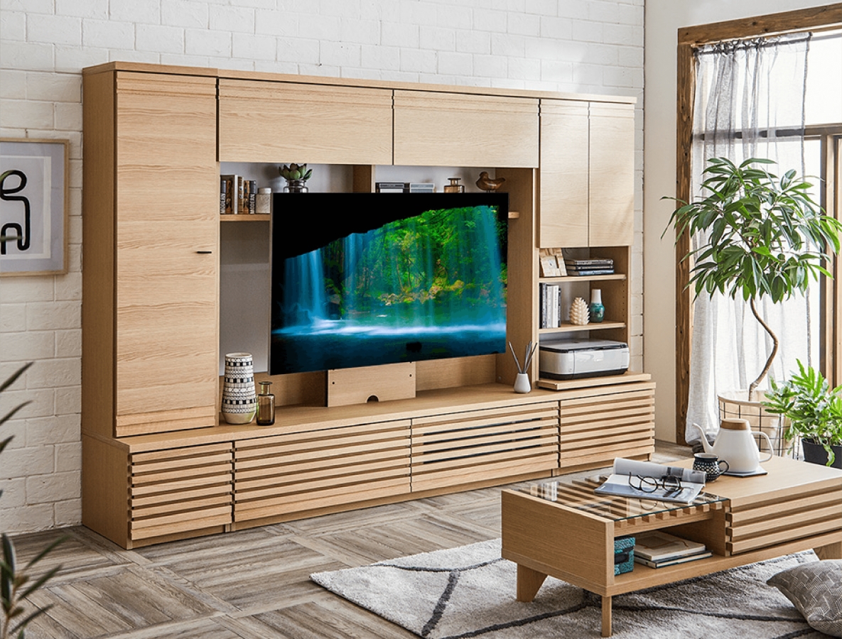 モーブル ナチュラル テレビボード【9650251】