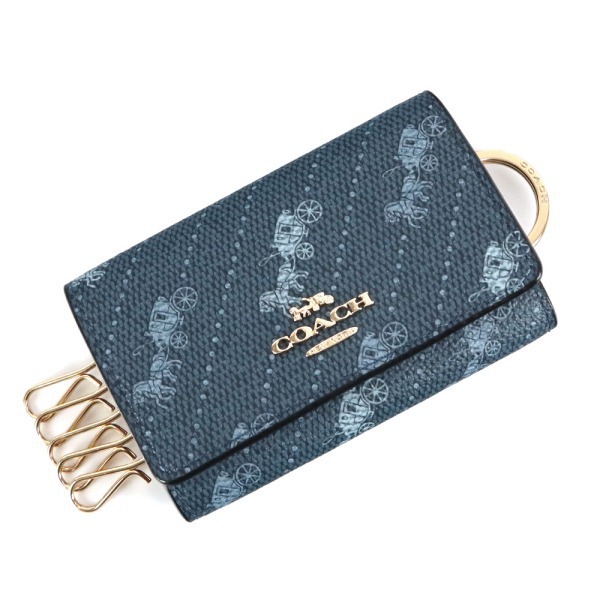 Brandol / COACH コーチ キーケース ホース アンド キャリッジ