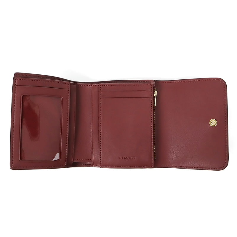 Brandol / COACH コーチ 二つ折り財布 シグネチャー スクエア ミニ