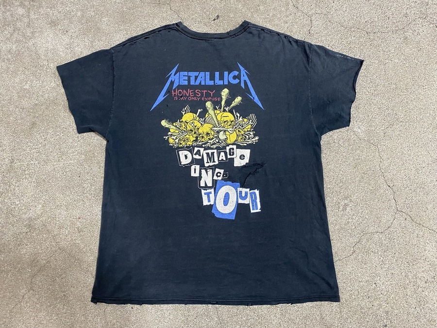 カリスマデザイン！！】90's METALLICA(メタリカ)×PUSHEAD(パスヘッド