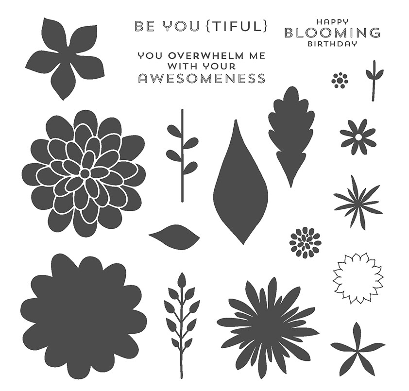 Stampin Up - Thanks So Much - Flower Patch - Post By Demonstrator