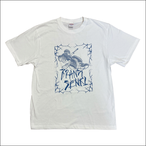 ブランデー戦記 BUTTERFLY BIG ロンT ブラック ブランデー戦記