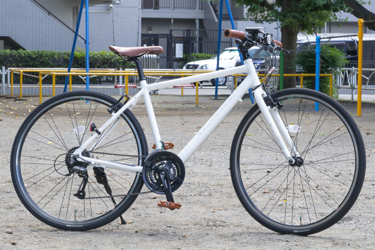 クロスバイク「CYLVA F24」をカラーパーツでお手軽カスタムしてみた