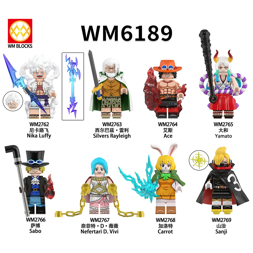 Anime One Piece Sanji WM2769 Minifigures - Brixtoy