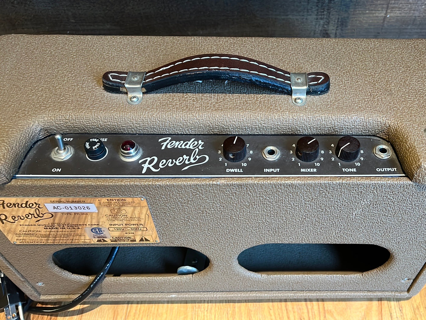 Fender '63 Reverb Unit 真空管 リバーブボックス USA製 Fender