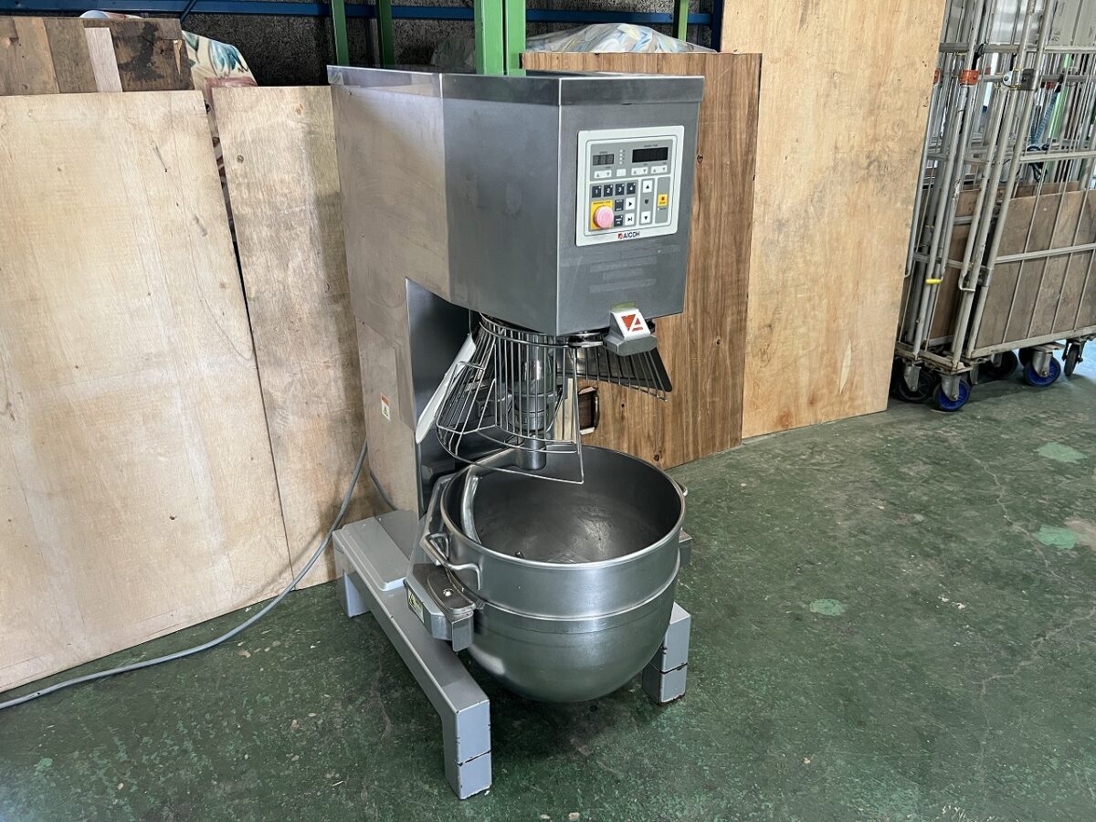 2019年 60コート縦型ミキサー 三相200V MS-60 重量450㎏ 愛工舎 製菓