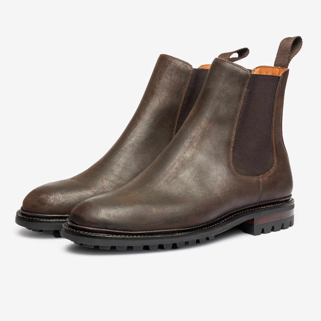 Chelsea Boot - Waxy Commander Brown - Rui Boot Last – Bridlen