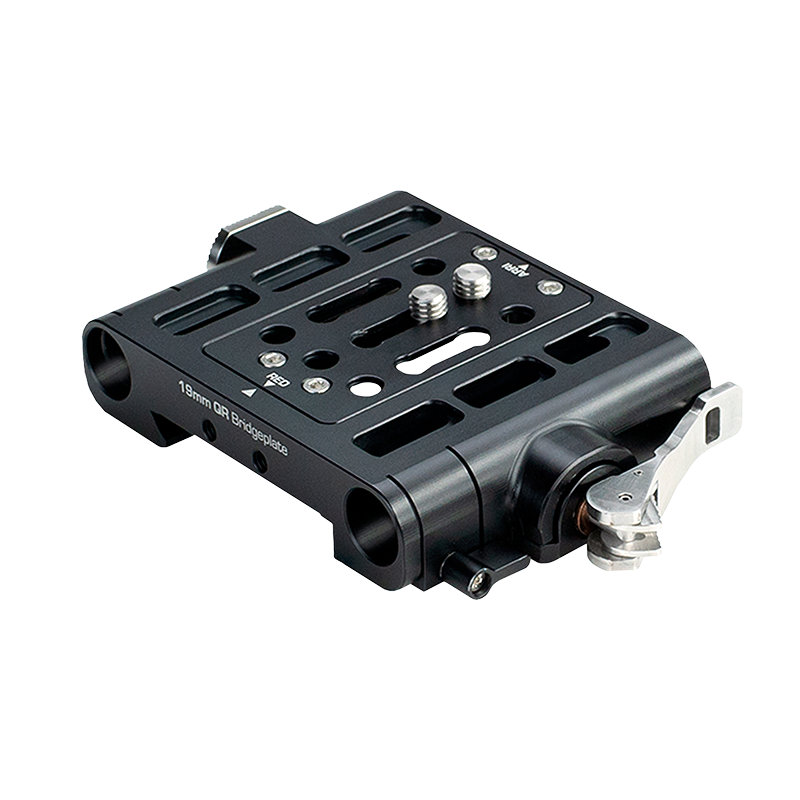 LeftField 2 19mm Studio QR Bridgeplate - Bright Tangerine