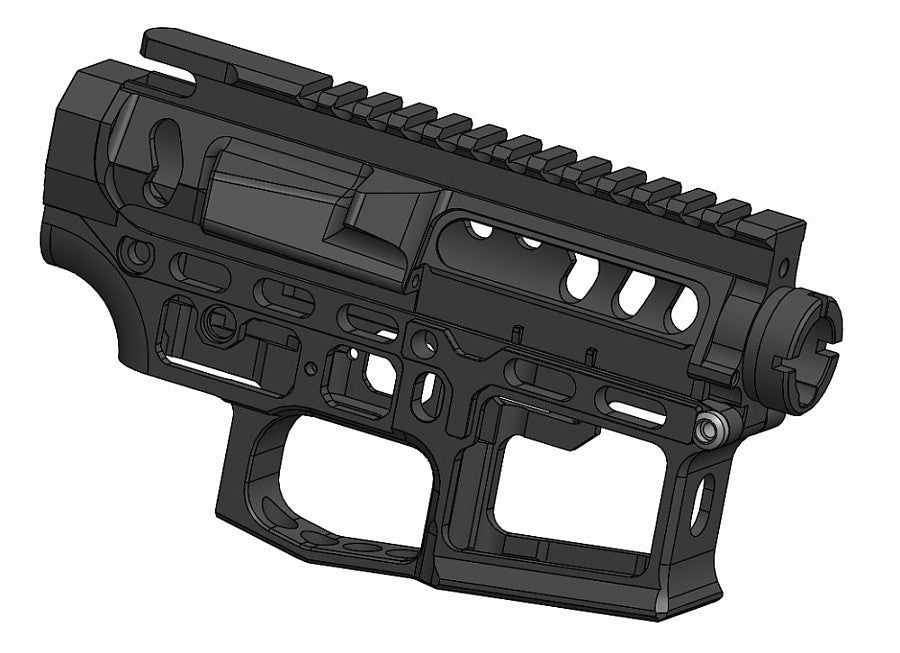 Retro ARMS Airsoft CNC Receiver Skeletonized AR15 - C NEW GEN