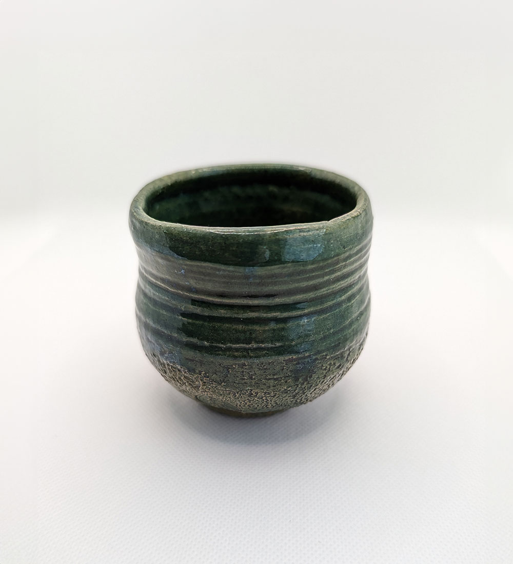 緑釉茶碗 – 大樋焼 作家 大樋晃樂（晃楽） 公式サイト「bring it