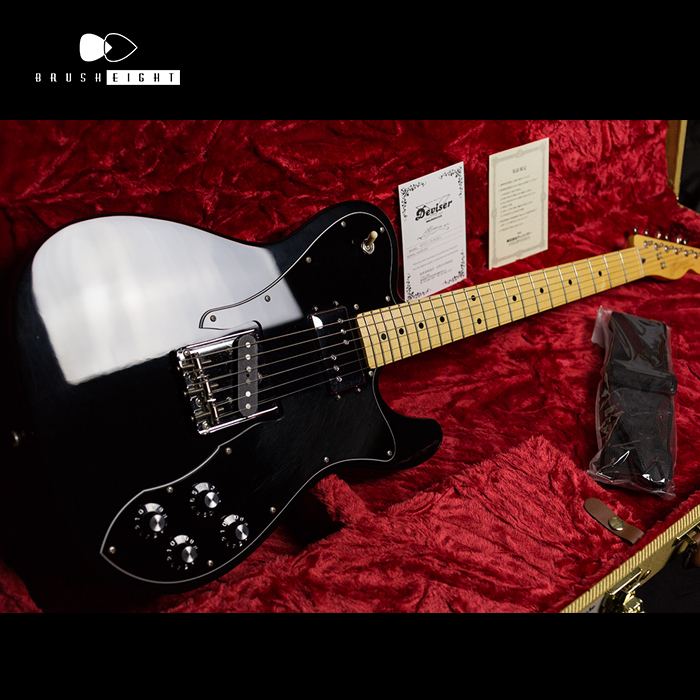 Brush eight / 【SOLD】Momose MTC2 LTD /M BLK Telecaster Custom