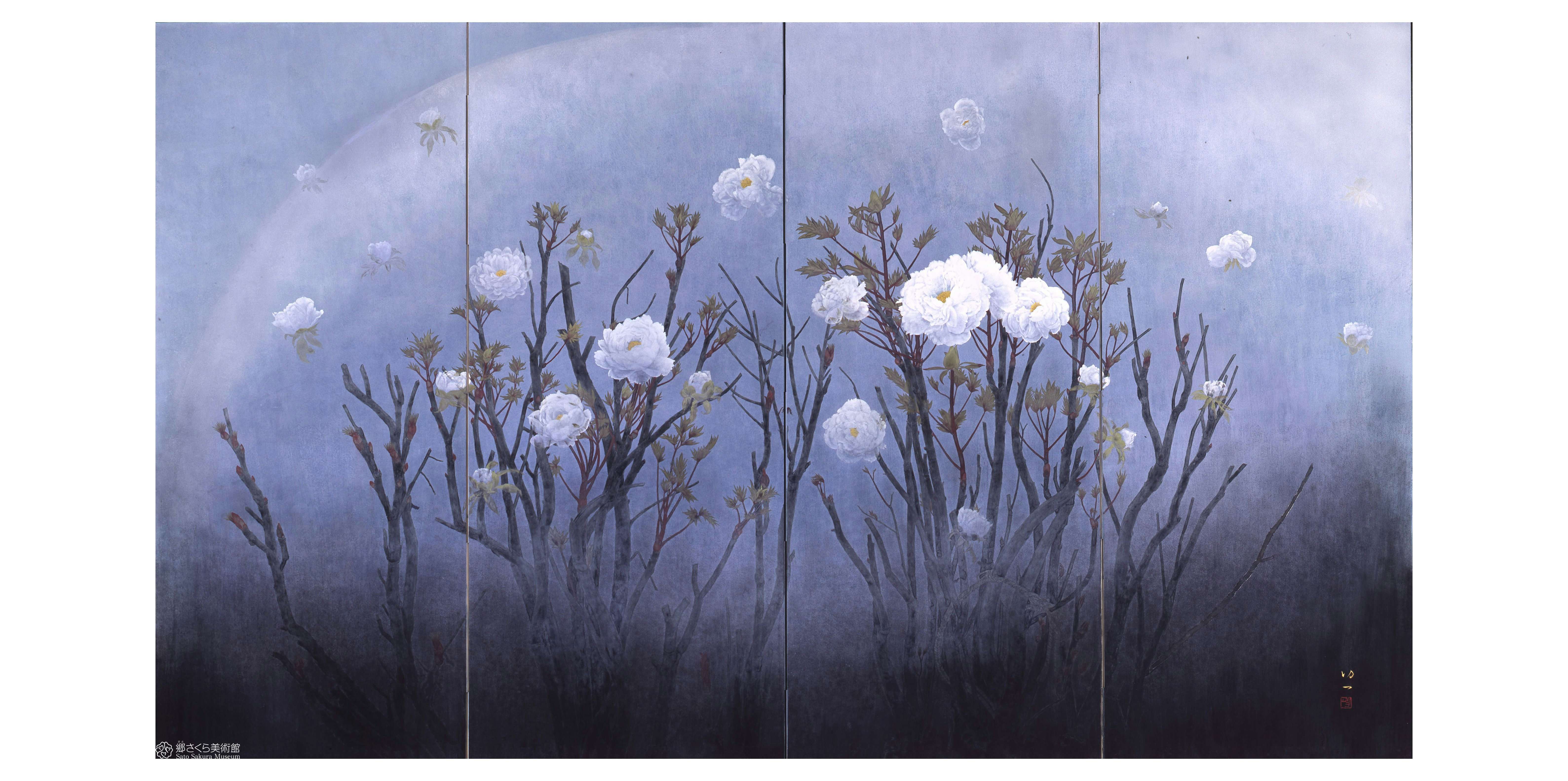 PR TIMES 那波多目功一 リトグラフ 薔薇 ばら バラ 33/200 額 額装