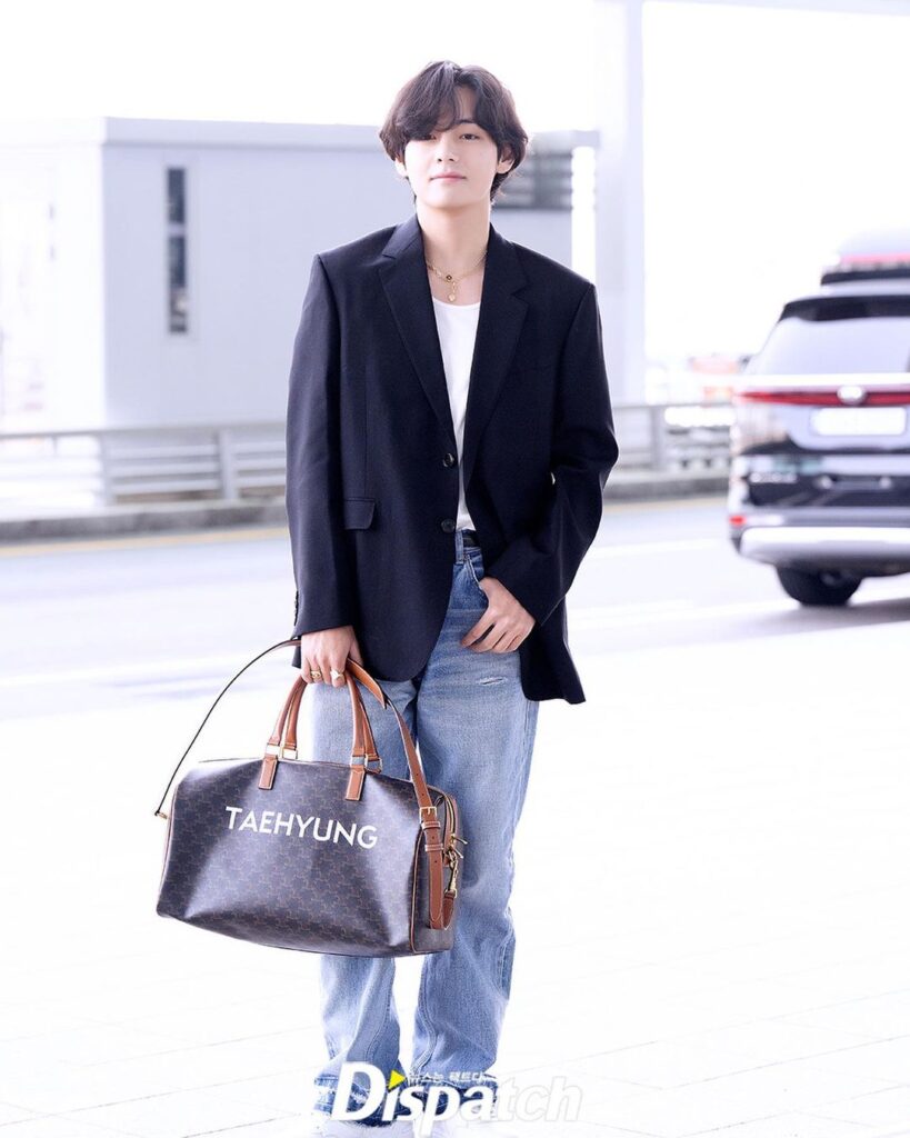 BTS ARTIST MADE V テテ ボストンバッグ アーティストメイド公式 BTS