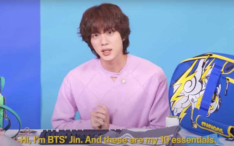 BTS グッズ JINくん寄り 跳ね返る BTSグッズJINくん寄り