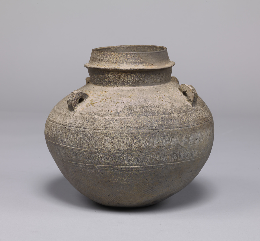 高取焼 八仙 飾壷 四耳 壺 花入 【公式通販】